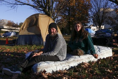 The Wider Image: Homeless in America's tent cities