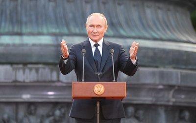 Russian President Vladimir Putin visits Veliky Novgorod