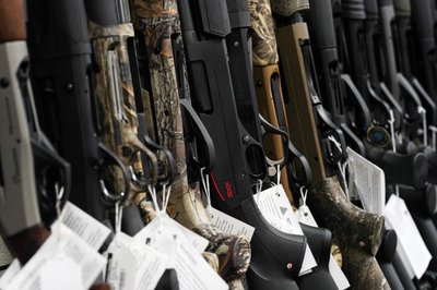 FILE PHOTO: Firearms Unknown as Biden considers legislation restricting "ghost guns\
