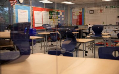 Schools are routinely sanitized as students return to school in Michigan