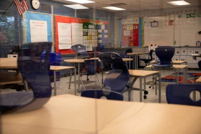 Schools are routinely sanitized as students return to school in Michigan