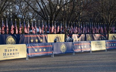 Preparations are made ahead of the inauguration