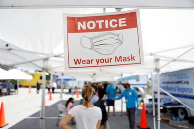 Manatee County COVID-19 Mobile Testing Site