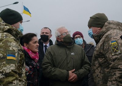 EU's foreign policy chief Josep Borrell visits Luhansk Region