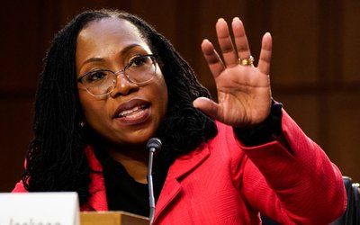 U.S. Senate Judiciary Committee holds hearing on Judge Ketanji Brown Jackson's nomination to the Supreme Court on Capitol Hill in Washington