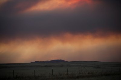 Hermits Peak and Calf Canyon fires, in New Mexico