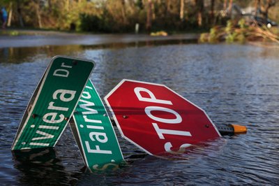 Aftermath of Hurricane Ian in southwestern Florida