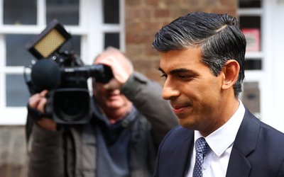 Rishi Sunak in London