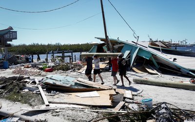 Hurricane Ian aftermath in Florida