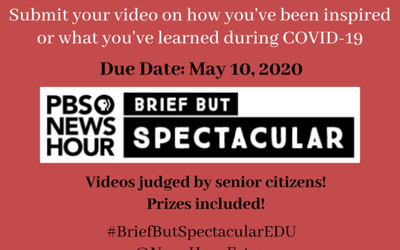 Brief But Spectacular Challenge_ Students and Teachers submit your videos by May 20th, 2020a heading