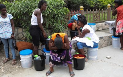Gang violence in Haiti's capital forces residents to flee their homes