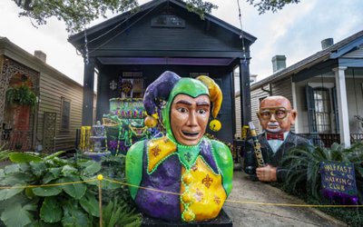 New Orleans Celebrates Mardi Gras During COVID-19 Pandemic