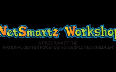 Netsmartz logo black background