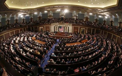 U.S. President Donald Trump delivers his State of the Union address to a joint session of Congress on Capitol Hill in Washington