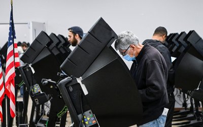 Early voting in Columbus, Ohio