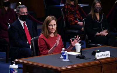 U.S. Senate holds confirmation hearing for Barrett to be Supreme Court justice in Washington