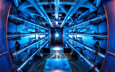 The National Ignition Facility’s preamplifier module increases the laser energy as it travels to the Target Chamber
