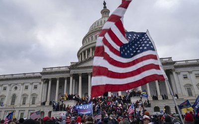 Trump supporters gather in Washington DC to protest election he lost