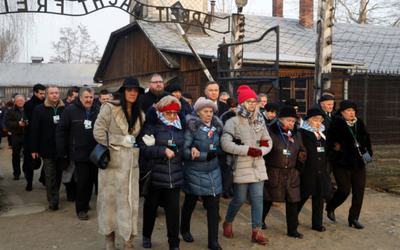 75th anniversary of the liberation of the Nazi German concentration and extermination camp Auschwitz and International Holocaust Victims Remembrance Day