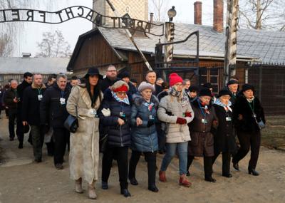 75th anniversary of the liberation of the Nazi German concentration and extermination camp Auschwitz and International Holocaust Victims Remembrance Day