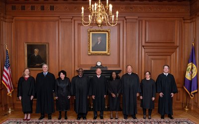Investiture ceremony for Justice Ketanji Brown Jackson is held at the U.S. Supreme Court in Washington