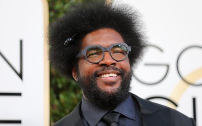 Musician Questlove arrives at the 74th Annual Golden Globe Awards in Beverly Hills
