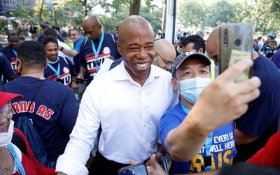 Hometown Heroes ticker tape parade in New York