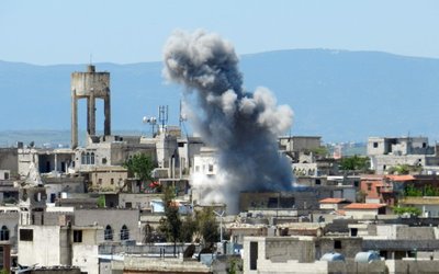 SYRIA-CONFLICT-ALEPPO-MOSQUE