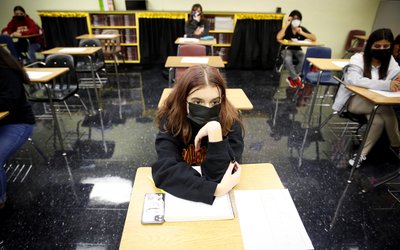 Students return to school in Miami, Florida