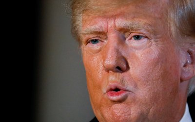 Trump hosts New Year's Eve party at his Mar-a-Lago resort, in Palm Beach, Florida