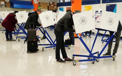 Election day in New York