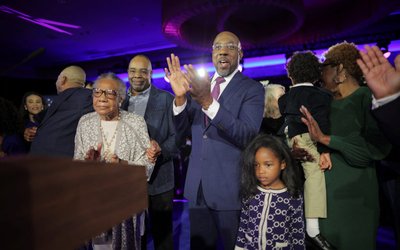 U.S. midterm runoff election in Georgia