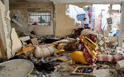 Aftermath of an Israeli military operation, in Jenin