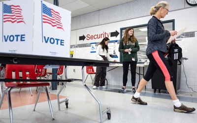 People cast their votes in midterm elections