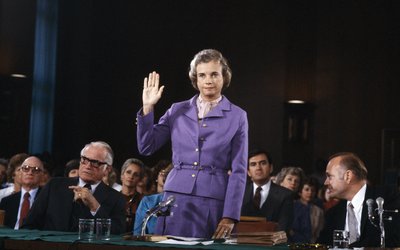Sandra Day O'Connor Testifies During Confirmation Hearing