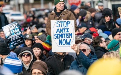 Jewish Solidarity March Held In Response To Rise In Anti-Semitism