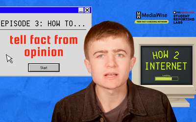 Separate fact from opinion and satire online