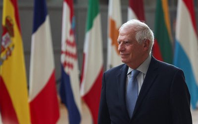 European Union foreign ministers meet in Brussels