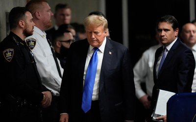 Former U.S. President Trump found guilty on 34 felony counts of falsifying business records