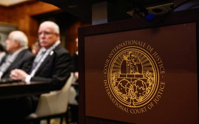 International Court of Justice holds public hearings on the legal consequences of Israel's occupation of the Palestinian territories, in The Hague