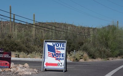 People cast their ballots in the Arizona primary election