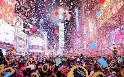 New Year celebrations in Times Square