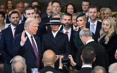 Inauguration ceremony for Trump's second presidential term