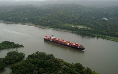 FILE PHOTO: The Panama Canal as U.S. President Donald Trump plans to regain control of the Canal