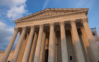 FILE PHOTO: A view of the U.S. Supreme Court in Washington