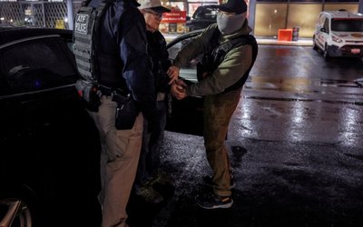 FILE PHOTO: The Wider Image: Inside Trump's immigration crackdown as net widens