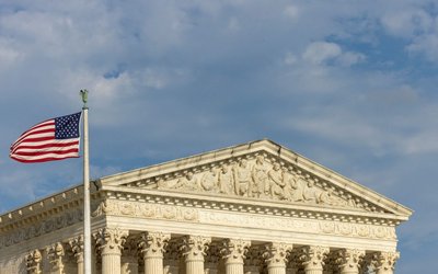 FILE PHOTO: A view of the U.S. Supreme Court, in Washington