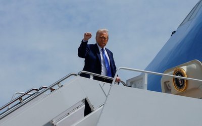 U.S. President Trump departs for Saudi Arabia, Qatar and the United Arab Emirates