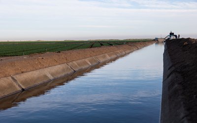 Agriculture is seen in the Imperial Valley, the single largest recipient of Colorado River water