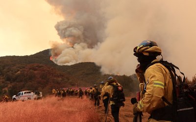 Gifford Fire in New Cuyama, California
